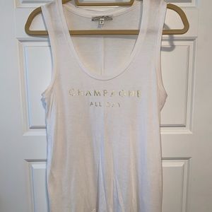 Champagne all day tank